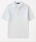 Polo em Malha Canelada Premium