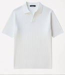 Polo em Malha Canelada Premium