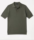 Polo em Malha Canelada Premium