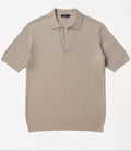 Polo em Malha Canelada Premium