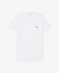 Camiseta de Algodão Pima Leve com Gola V - LCT